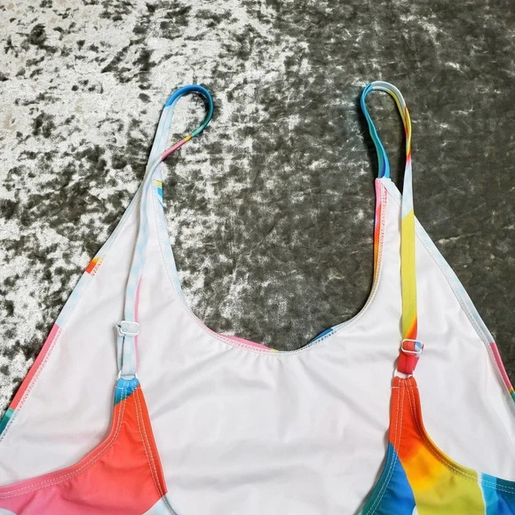 Fabletics Pride Low Back One-Piece Swimsuit - Picture 8 of 8